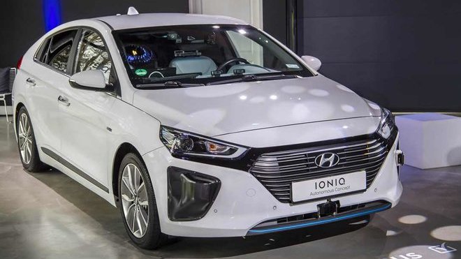 Hyundai testuje technologie pro autonomní jízdu na vozech IONIQ
