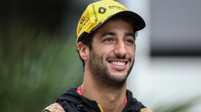 Daniel Ricciardo po kvalifikaci v Soči