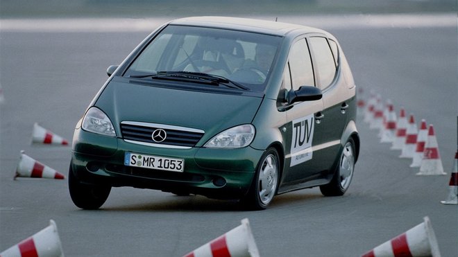 Mercedes-Benz třídy A se proslavil selháním v losím testu - řešením bylo ESP v základní výbavě
