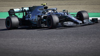 Valtteri Bottas v závodě v Japonsku