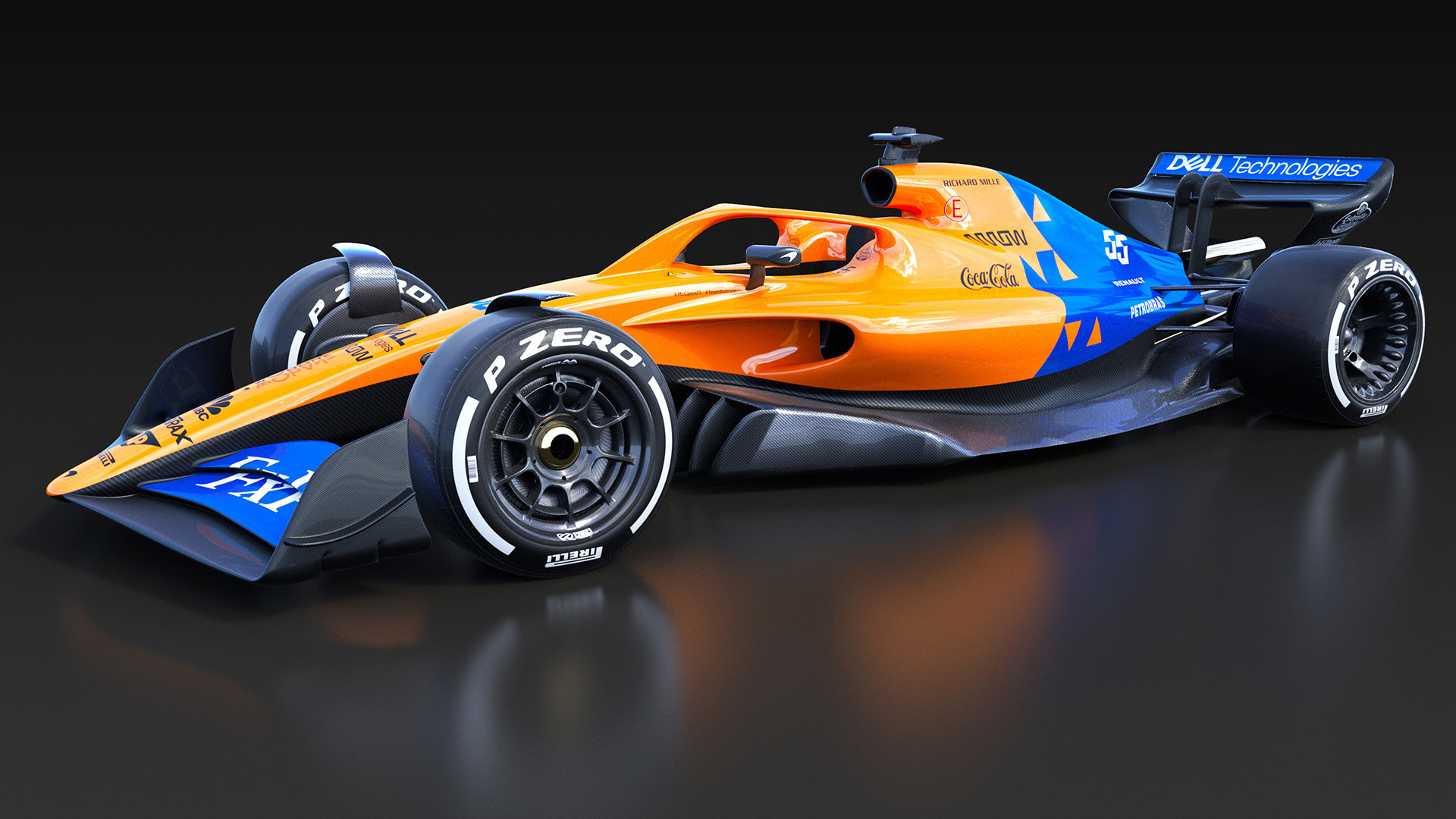 Koncept McLarenu pro sezónu 2022