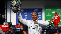 Lewis Hamilton po kvalifikaci v Brazílii