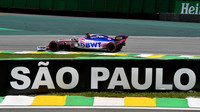 Lance Stroll v kvalifikaci v Brazílii