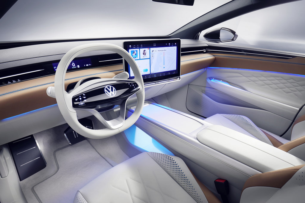 Koncept Volkswagen ID. SPACE VIZZION prezentuje prostorný elektromobil se špičkovou aerodynamikou