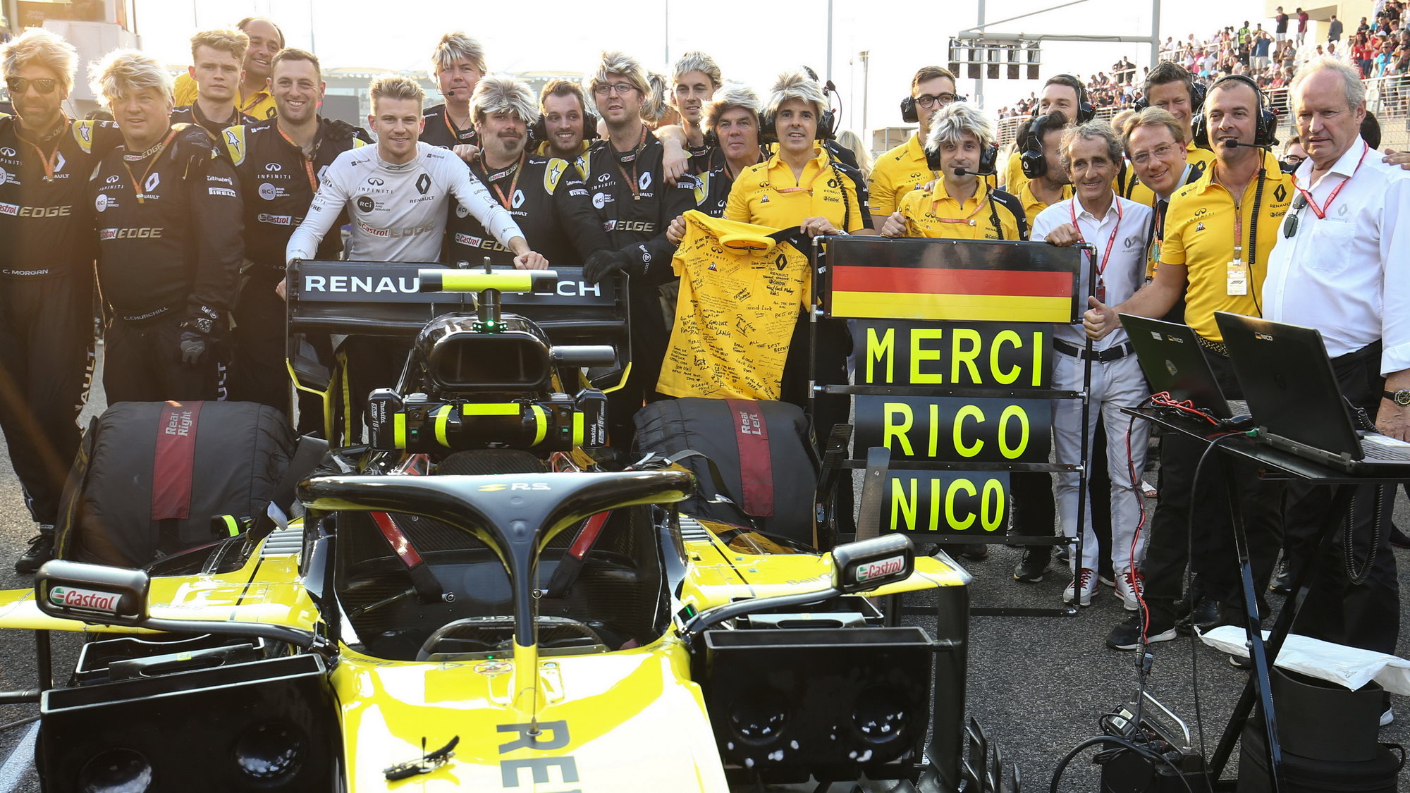 Nico Hülkenberg ukončil svou kariéru v F1 v Abú Zabí