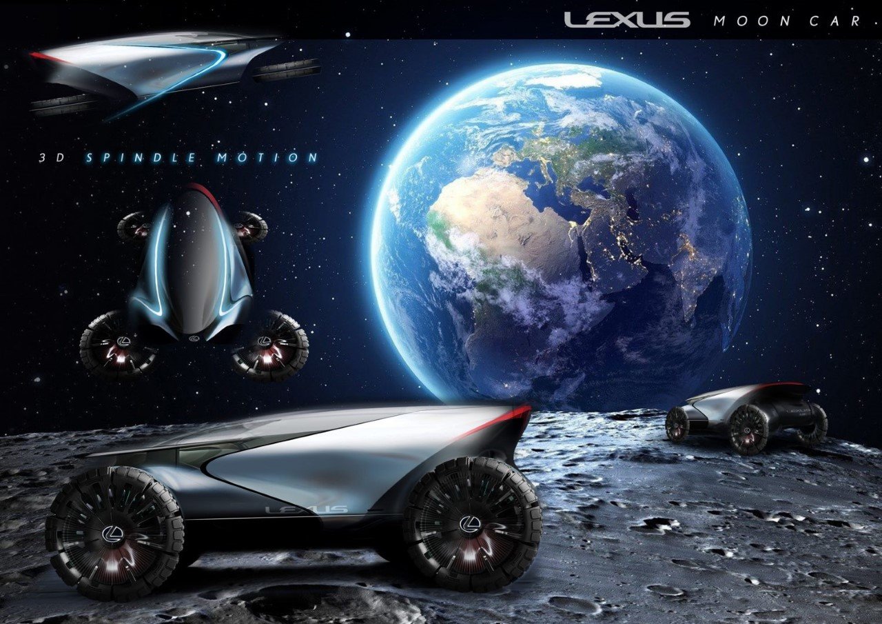 Lexus představil vize mobility na Měsíci - Lexus Lunar Cruiser