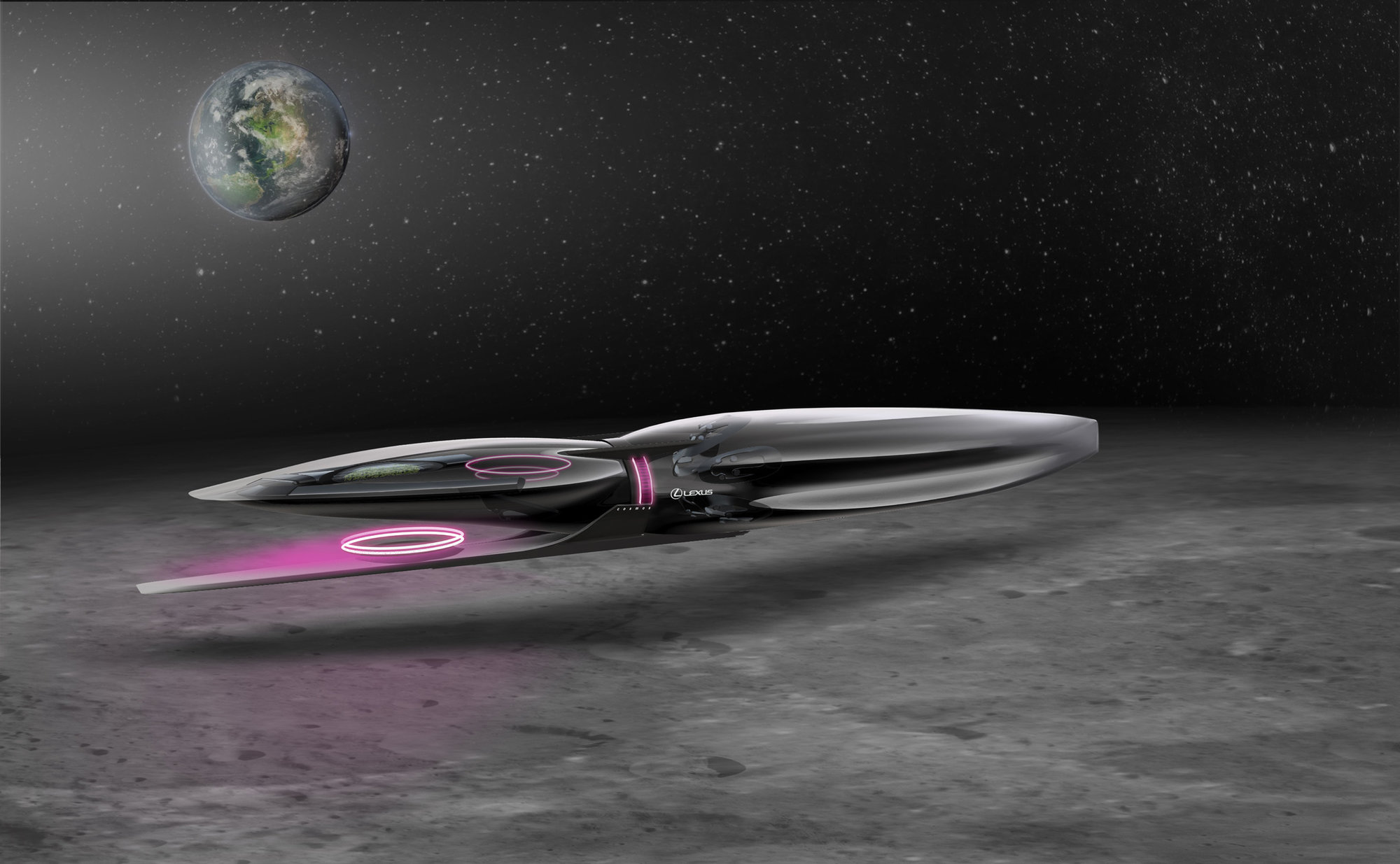 Lexus představil vize mobility na Měsíci - Lexus Cosmos