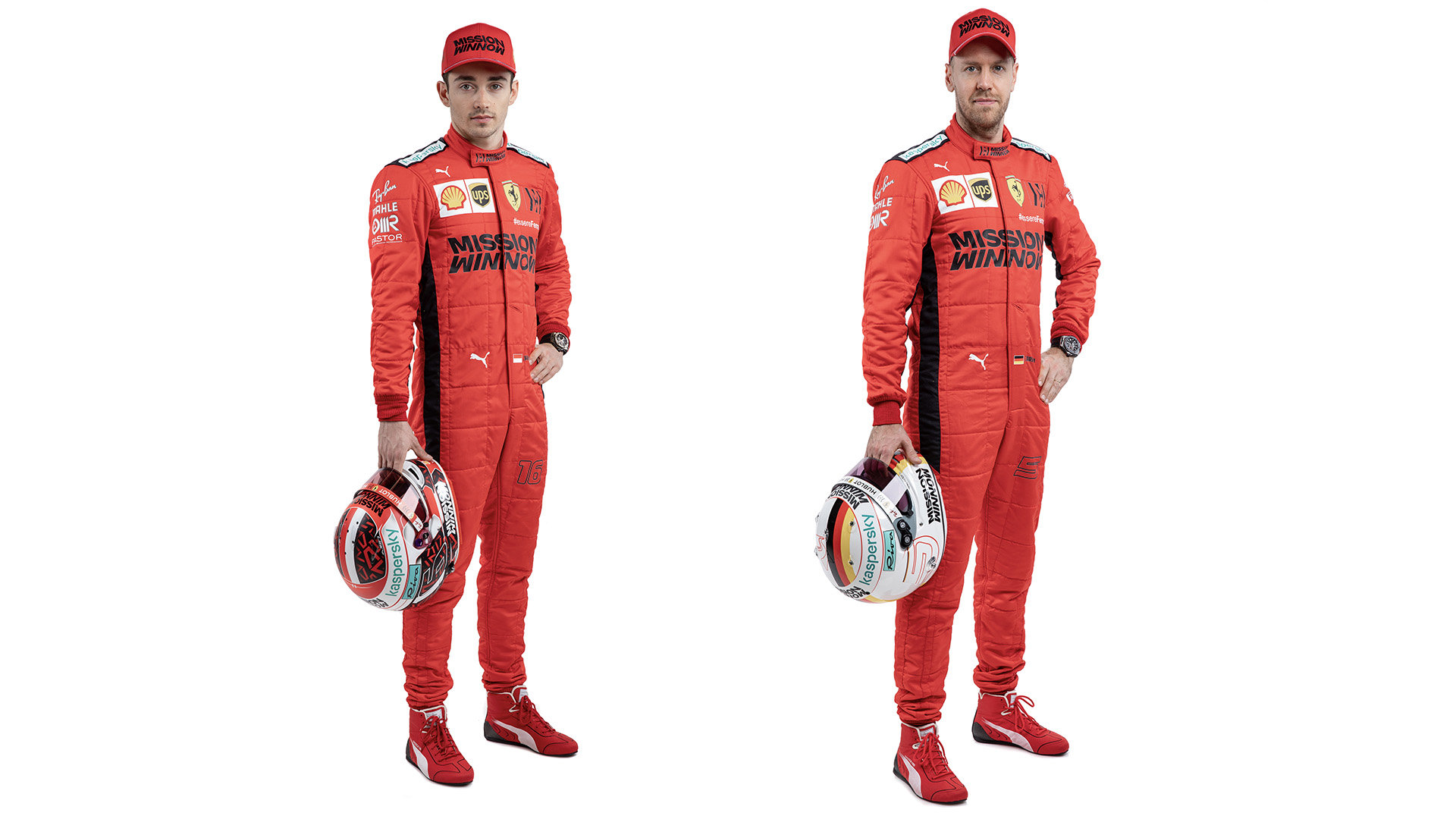Piloti Ferrari v barvách pro sezónu 2020