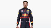 Alexander Albon v kombinéze pro sezónu 2020