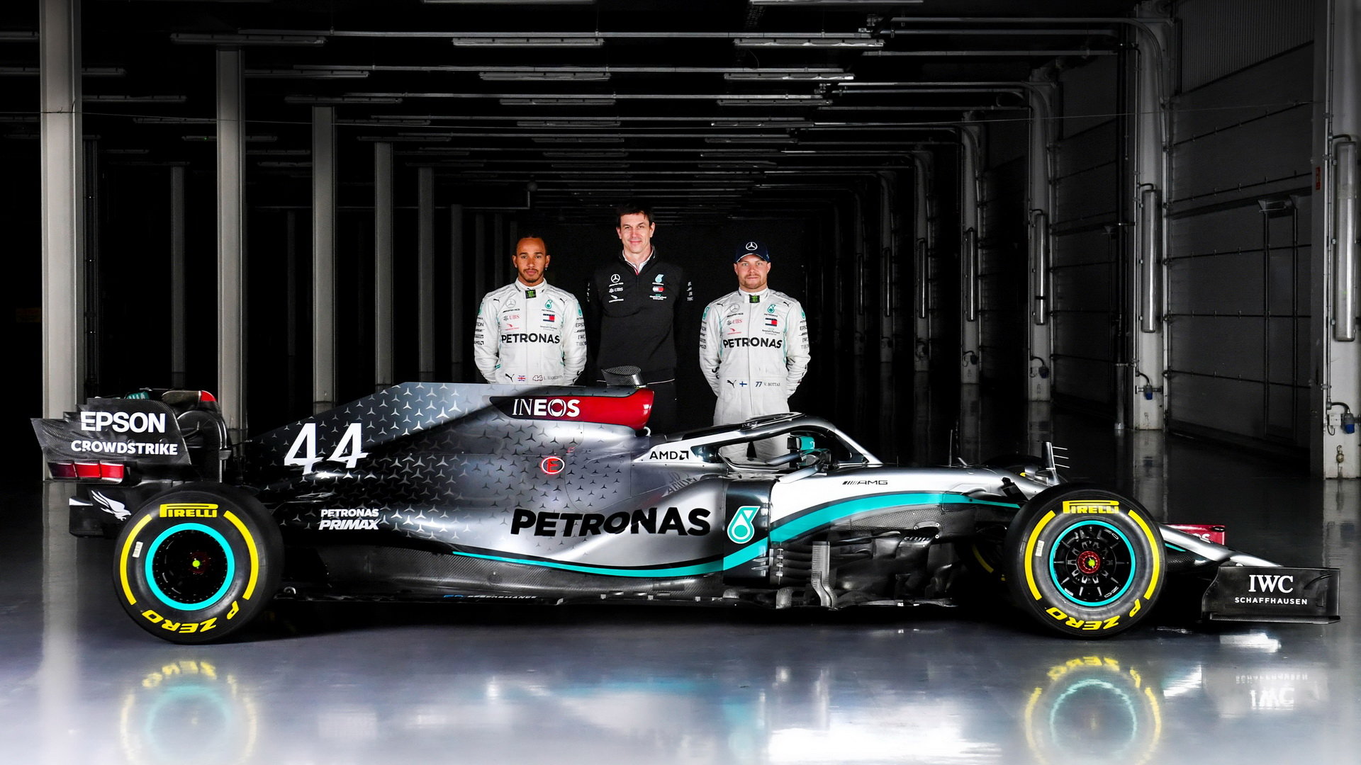 Představení nového vozu Mercedes F1 W11 EQ Performance