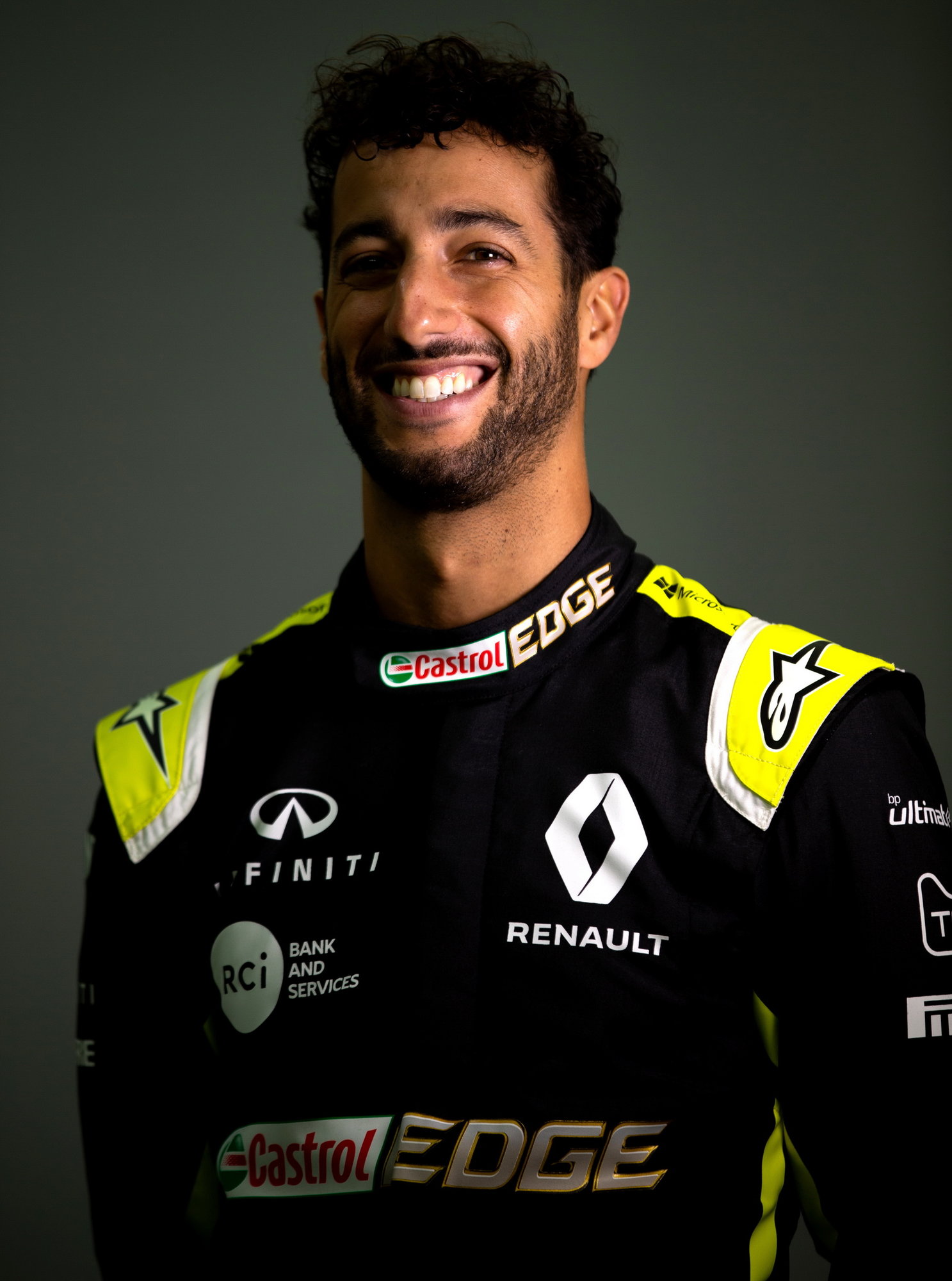 Daniel Ricciardo v kombinéze pro sezónu 2020