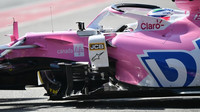 Lance Stroll při předsezonních testech s vozem Racing Point RP20 v Barceloně