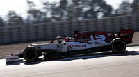 Kimi Räikkönen v rámci druhého dne předsezonních testů v Barceloně