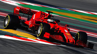 Sebastian Vettel v Barceloně