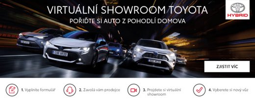 Virtuální Showroom Toyota