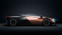 U konceptu Peugeot Onyx byly poprvé použity surové materiály, jako je měď