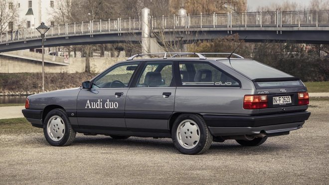 Hybridní pohon - Audi Duo