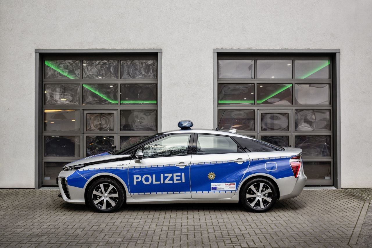 Toyota Mirai ve službách berlínských policistů
