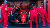 Sebastian Vettel během testování v Mugellu