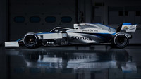 Williams FW43 - Mercedes s novým barevných designem pro sezónu 2020