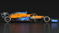 Nové zbarvení McLarenu MCL35 navazující na kampaň "We Race As One"