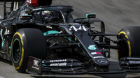 Lewis Hamilton v závodě ve Španělsku