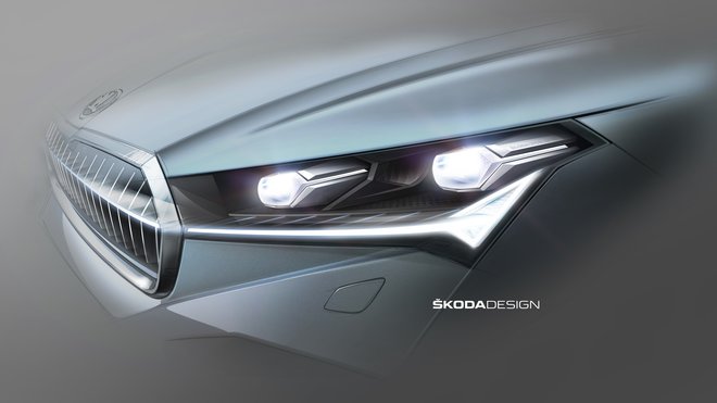 Škoda Enyaq iV nedostane světla známé z prodávaných modelů, ale zcela nově navržené