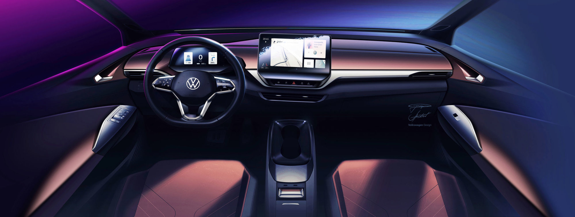 Volkswagen prozradil podrobnosti o interiéru připravovaného SUV ID.4