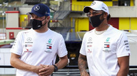 Valtteri Bottas a Lewis Hamilton v Toskánsku