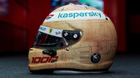 Design přilby Sebastiana Vettela v rámci 1000 GP v Toskánsku