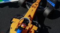 Carlos Sainz v závodě v Toskánsku