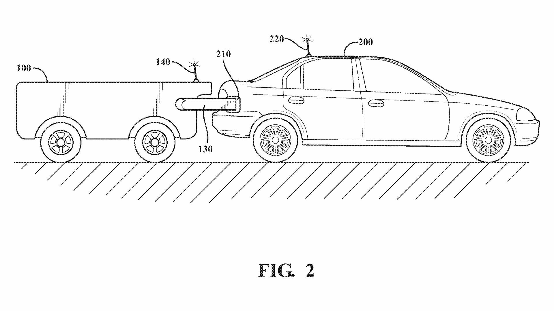 Toyota si nechává patentovat autonomní systém tankování a dobíjení automobilů na silnici, dokonce zřejmě i za jízdy