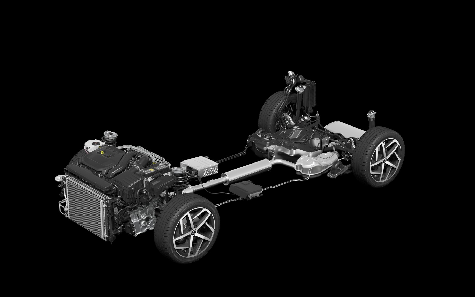 Motory TSI evo (eTSI) se zdvihovým objemem 1,0 a 1,5 litru jsou doma v téměř všech modelových řadách Volkswagenu
