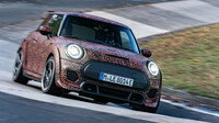 Mini týrá novou techniku pro elektrický John Cooper Works na slavném okruhu Nürburgring