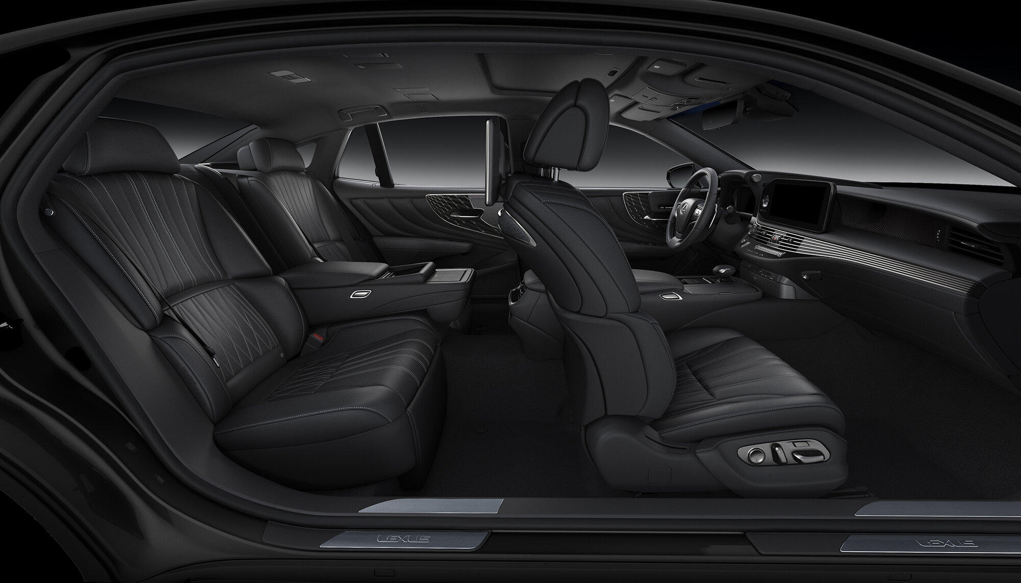 Lexus LS ukázal novinku pro rok 2021 - zcela nové pojetí lakování uvnitř i zvnějšku
