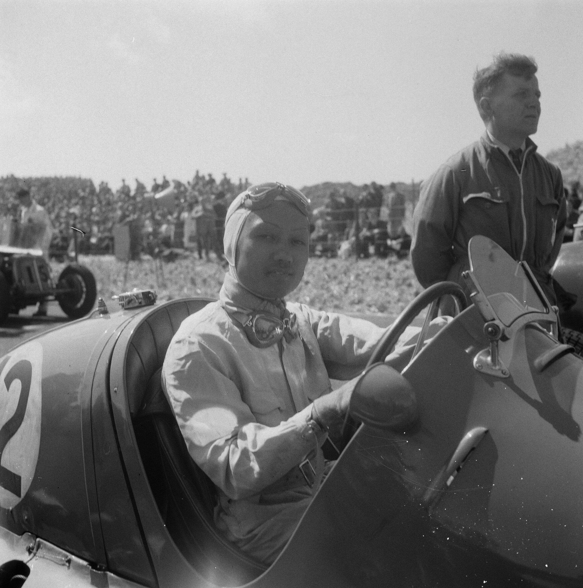 Princ Bira na Maserati v nemistrovské Grand Prix Holandska 1949