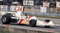 James Hunt na Heskethu 308C Cosworth při Grand Prix Velké Británie 1975 na okruhu Silverstone