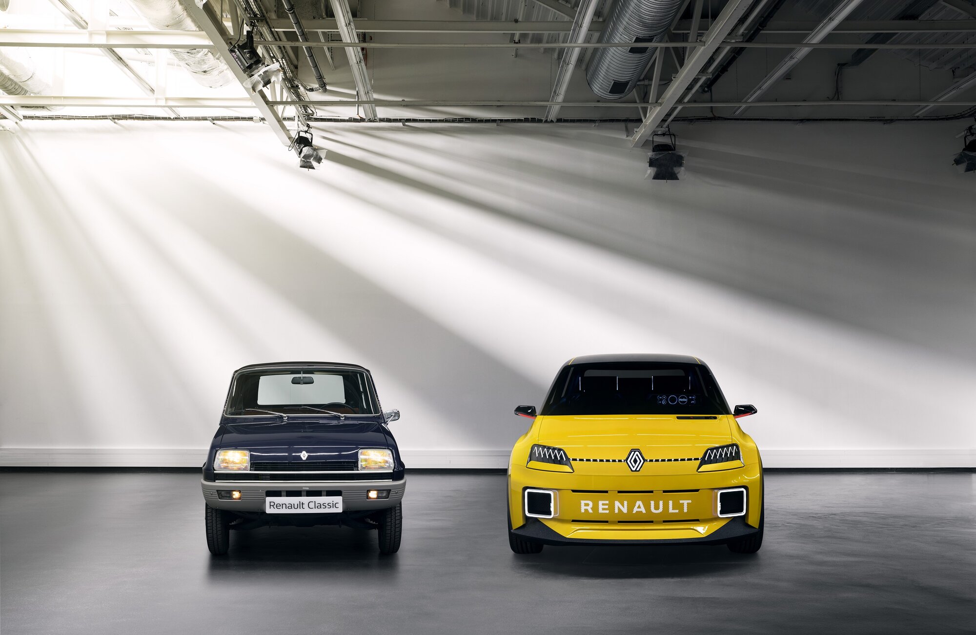 Renault 5 a prototyp nového Renaultu 5