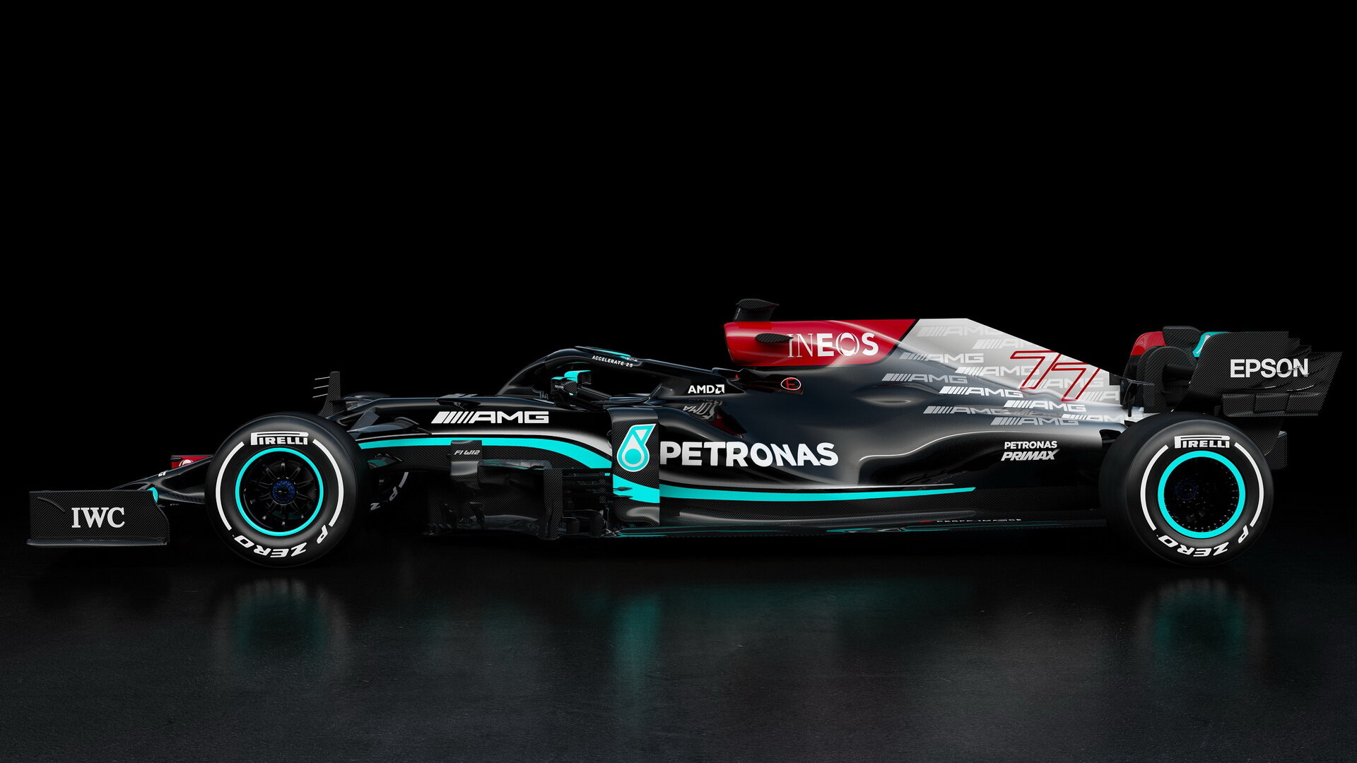 Nový vůz Mercedes F1 W12