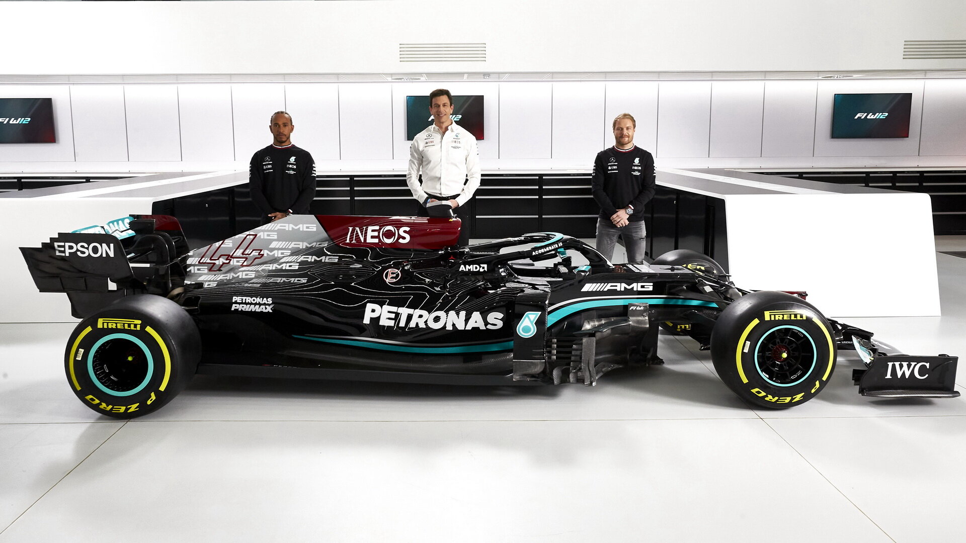 Prezentace nového vozu Mercedes-AMG F1 W12 E Performance