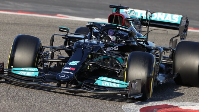 Lewis Hamilton - 3. den předsezonních testů v Bahrajnu
