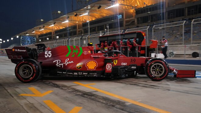 Carlos Sainz - kvalifikace v Bahrajnu