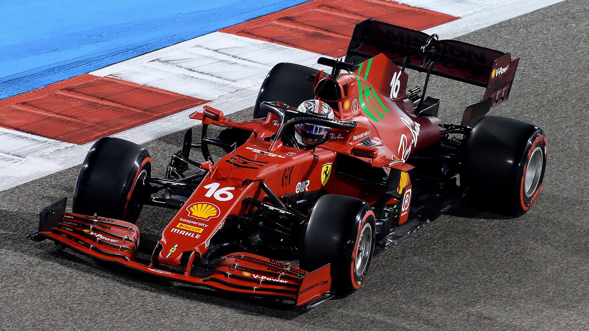 Charles Leclerc - kvalifikace v Bahrajnu