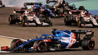 Fernando Alonso - závod v Bahrajnu