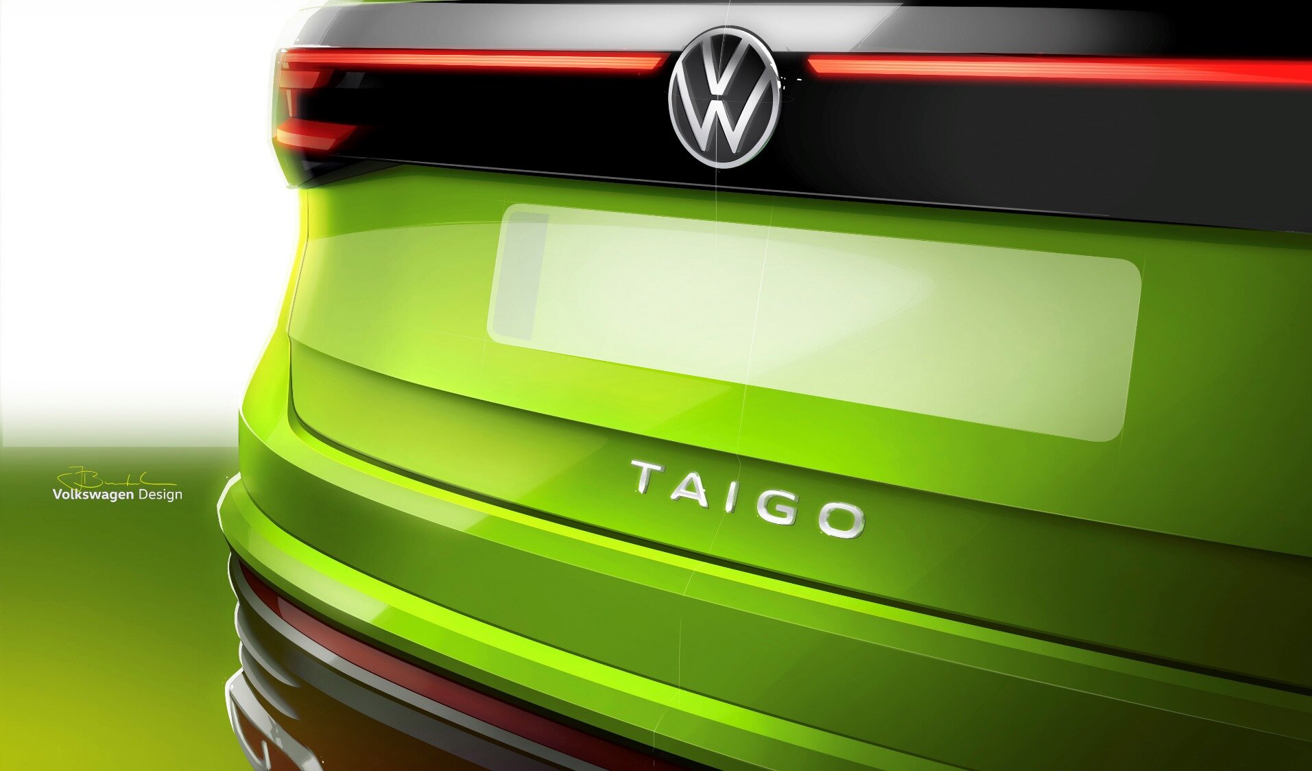 Volkswagen ukázal skici sportovního crossoveru Taigo