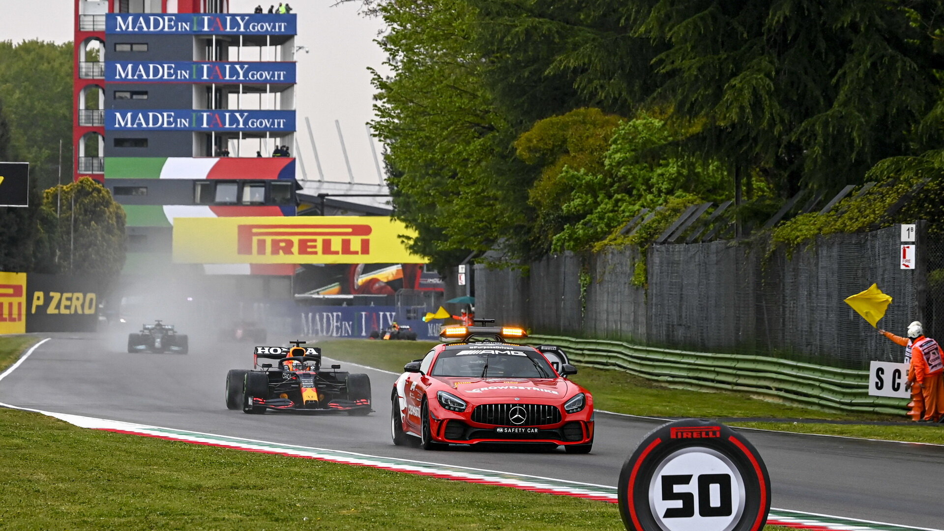 Safety Car - závod na Imole