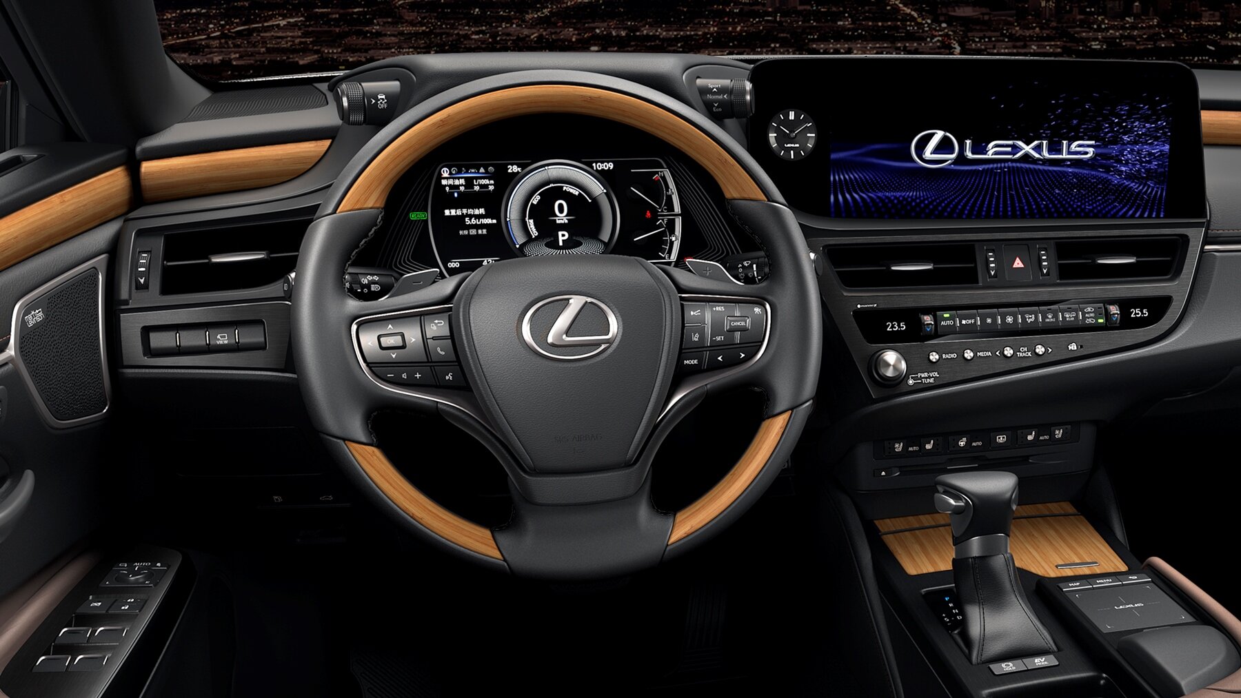 Lexus ES - nový dotykový displej přesunul o více než 100 mm blíže k řidiči