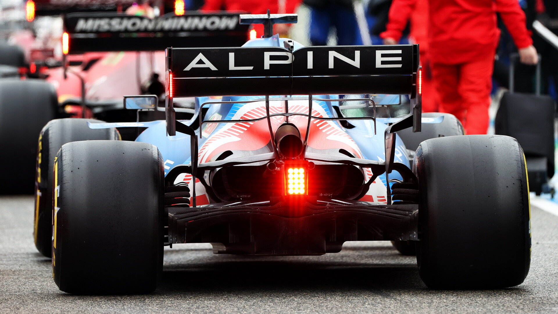 Fernando Alonso - závod na Imole