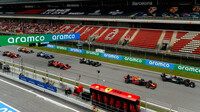 GRAFIKA: Startovní rošt GP Španělska: Leclerc před Verstappenem, Mercedes v 2. řadě - anotační obrázek