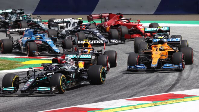 Lewis Hamilton - závod v rakouském Štýrsku